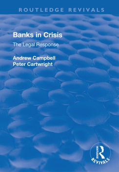 Paperback Banks in Crisis: The Legal Response Book