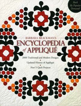 Paperback Barbara Brackman's Encyclopedia of Appliqué - Print-On-Demand Edition Book