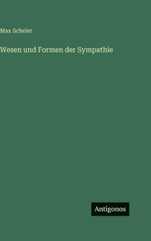 Hardcover Wesen und Formen der Sympathie [German] Book