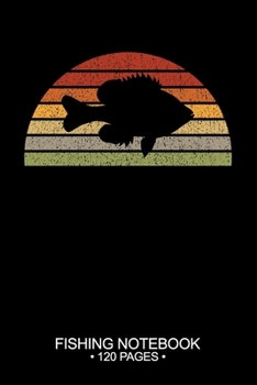 Fishing Notebook 120 Pages: 6"x 9'' Blank Paper Fishing Notebook Cool Freshwater Game Fish Saltwater Fly Fishes Journal Composition Notebook Notes Day Planner Notepad