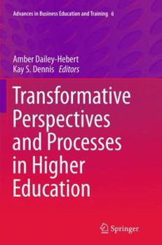Paperback Transformative Perspectives and Processes in Higher Education Book