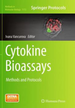 Paperback Cytokine Bioassays: Methods and Protocols Book