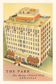 Paperback Vintage Journal Park Hotel, Hot Springs Book