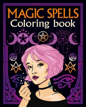 Paperback Magic Spells Coloring Book