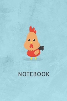 Paperback Cute Chicken Animal Notebook Birthday Gift: Lined Notebook / Journal Gift, 120 Pages, 6x9, Soft Cover, Matte Finish Book