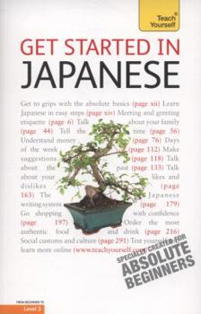 Paperback Get Started in Japanese: Teach Yourself (Teach Yourself Beginner's Languages) Book