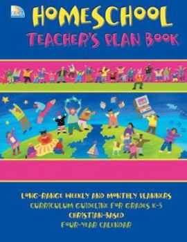 Paperback Homeschool Teacher's Plan Book