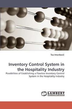 Paperback Inventory Control System in the Hospitality Industry Book