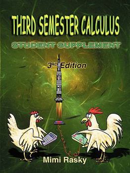 Paperback Third Semester Calculus: Student Supplement Book