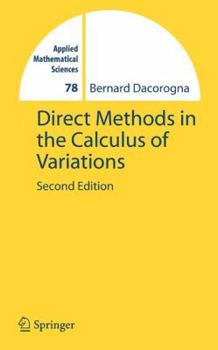 Paperback Direct Methods in the Calculus of Variations Book