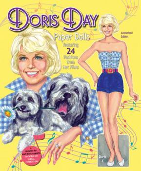 Paperback Doris Day Paper Dolls Featuring 24 Fashions from Her Films Book
