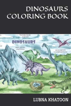 Paperback Dinosaurs Coloring Book