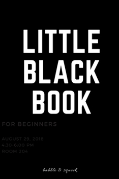 Paperback Little Black Book: funny notebooks for coworkers, funny notebooks for the office, lined notebook, 150 pages, 6x9 humorous journal Book