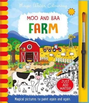 Hardcover Moo and Baa - Farm, Mess Free Activity Book