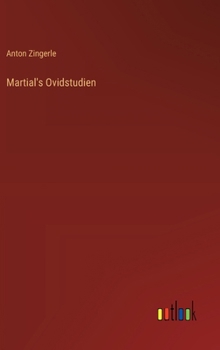 Hardcover Martial's Ovidstudien [German] Book