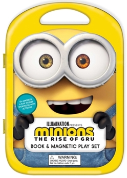 Paperback Minions: The Rise of Gru: Book & Magnetic Play Set Book