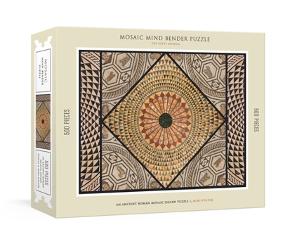 Board Game Mosaic Mind Bender 500-Piece Puzzle: An Ancient Roman Mosaic Jigsaw Puzzle & Mini-Poster: Jigsaw Puzzles for Adults Book
