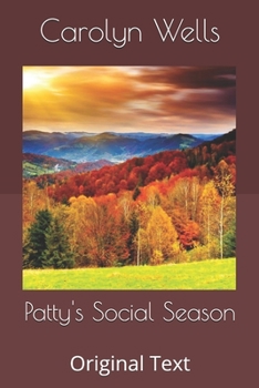 Paperback Patty's Social Season: Original Text Book