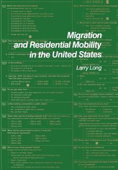 Hardcover Migration and Residential Mobility in the United States Book