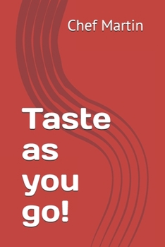 Paperback Taste as you go! Book