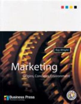 Paperback Marketing: Origins, Concepts, Environment Book
