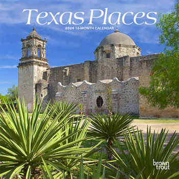 Calendar Texas Places 2024 Mini 7x7 Book