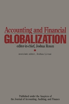 Hardcover Accounting and Financial Globalization Book
