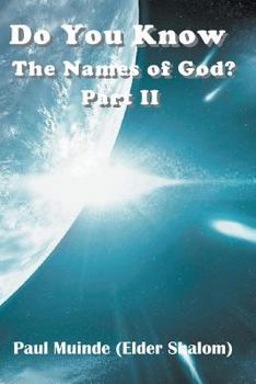 Paperback Do You Know the Names of God? Part 2 Book