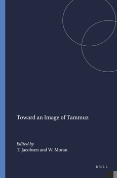 Hardcover Toward an Image of Tammuz Book