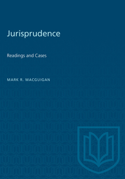 Paperback Jurisprudence: Readings and Cases Book