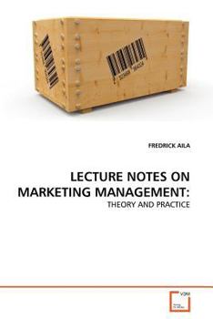 Paperback Lecture Notes on Marketing Management Book