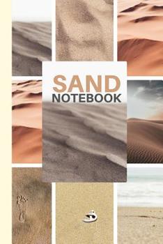 Paperback Sand Notebook: For Sandy Beach Lovers Book