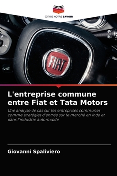 Paperback L'entreprise commune entre Fiat et Tata Motors [French] Book