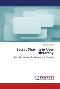 Paperback Secret Sharing in User Hierarchy Book