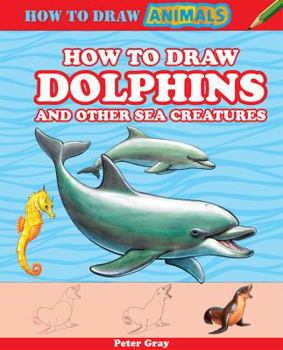 Library Binding How to Draw Dolphins and Other Sea Creatures Book