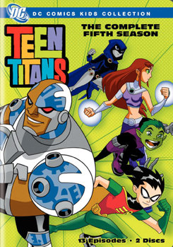 DVD Teen Titans: The Complete Fifth Season Book