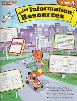 Paperback Using Information Resources Reproducible Grade 4 Book