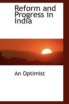 Hardcover Reform and Progress in India Book