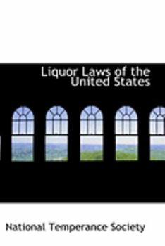 Liquor Laws of the United States