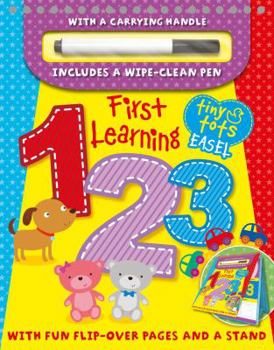 Spiral-bound Tiny Tots First Learning 123 Book