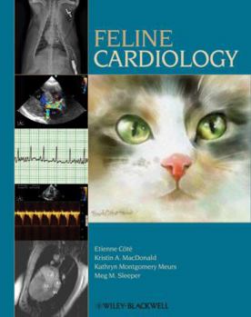 Hardcover Feline Cardiology Book