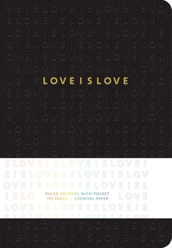 Hardcover Love Is Love Hardcover Ruled Journal Book