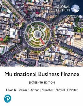 Paperback Multinational Business Finance, Global Edition Book