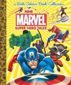 Hardcover Nine Marvel Super Hero Tales (Marvel) Book