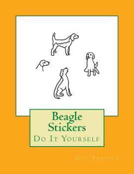 Paperback Beagle Stickers: Do It Yourself Book