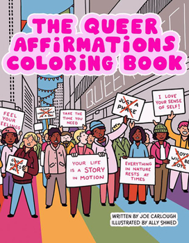 Paperback The Queer Affirmations Coloring Book