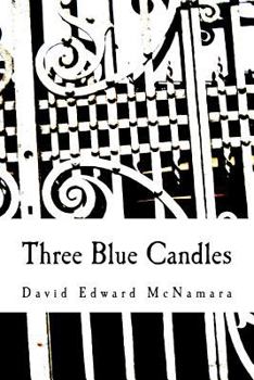 Paperback Three Blue Candles Book