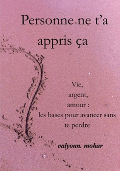 Paperback personne ne t'a appris ça [French] Book
