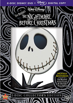 DVD Tim Burton's The Nightmare Before Christmas Book