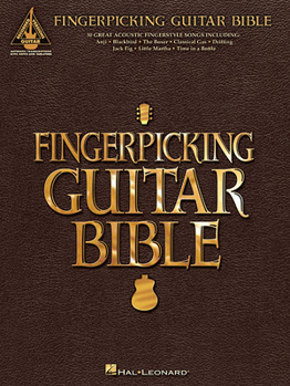 Paperback Fingerpicking Guitar Bible Book